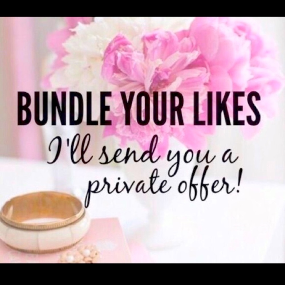 Please bundle your likes if you want discount on everything thanks